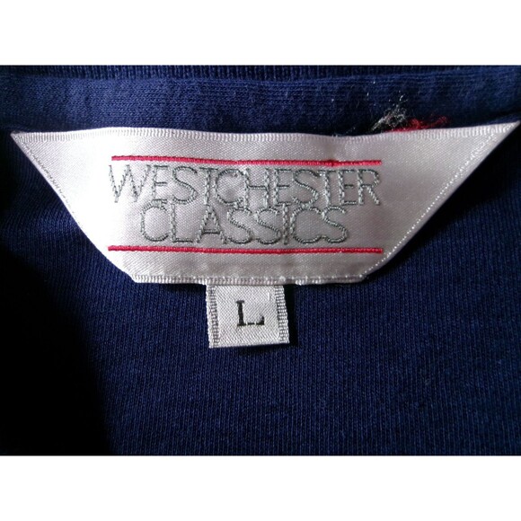 Westchester Classics Polo Shirt Men Large Navy Short Sleeve Causal Basic Golf - Picture 6 of 10